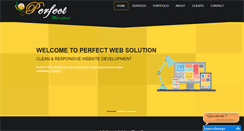 Desktop Screenshot of perfectwebservice.com