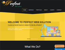 Tablet Screenshot of perfectwebservice.com